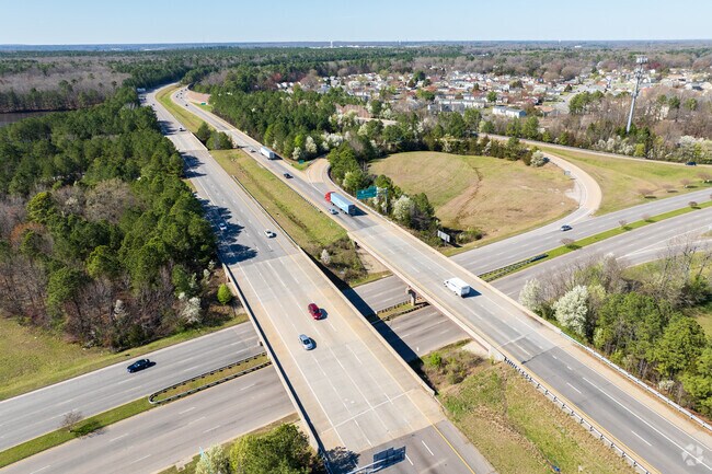 Interstate 295 passes by Hopewell and takes residents to downtown Richmond in 30 minutes.