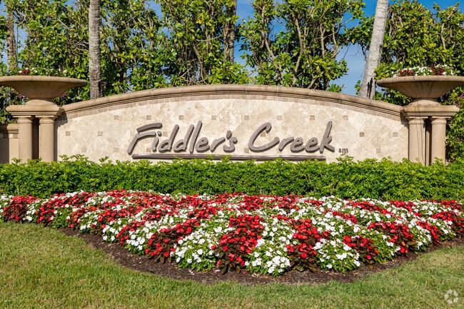 Fiddler’s Creek offers private communities with golf courses and a resort-style club.