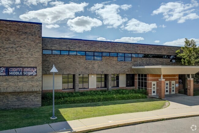 Children can easily walk or bike to Centennial Middle School.