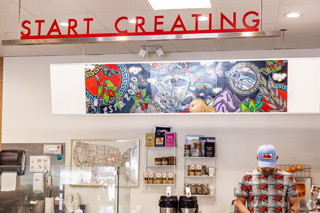 Surrounding Counties near Raintree is the go-to for coffee among locals.