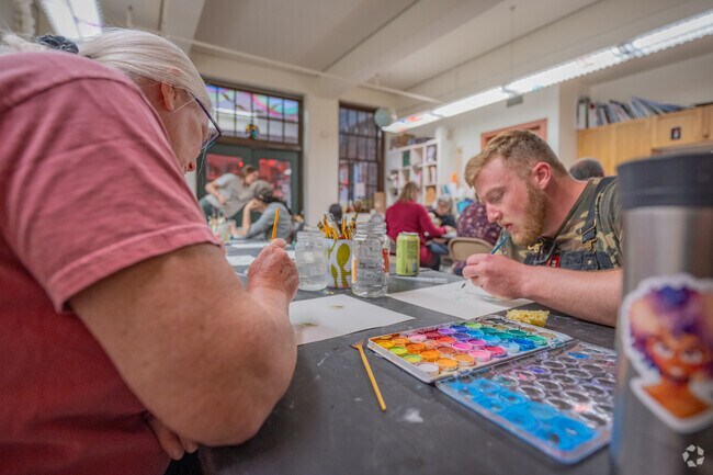 Learn to express yourself at the Youngstown Cultural Center's art class in North Delridge.