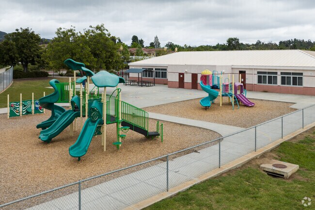 Renovated playground at Foothill Oak Elementary in Vista.