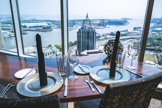 Riverside is close to many downtown Mobile attractions.