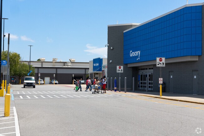 Ocean City locals can grab groceries at the nearby Walmart.