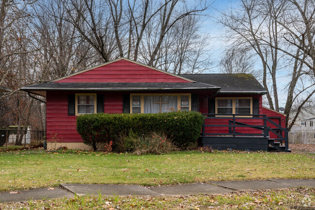 Austin Village residents show their own style with their colorful ranch homes.