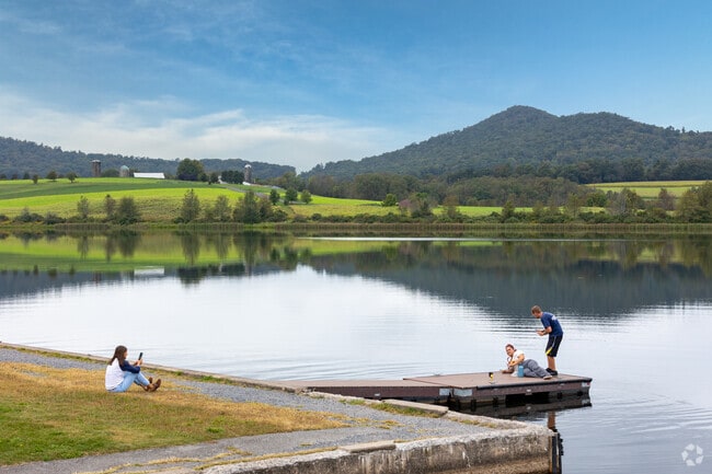 Rose Valley Lake draws visitors for fishing and scenic views near Eldred.