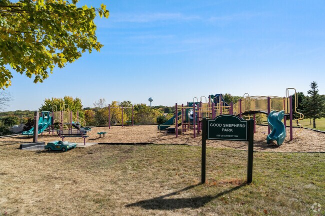 Located at 559 20 Street SW, Good Shepherd Park is a great spot for outdoor family fun.