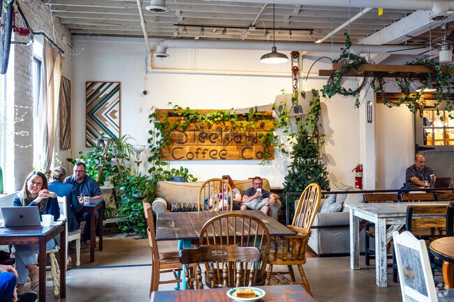 Steelyard Coffee is a great place to spend your morning near Bower.