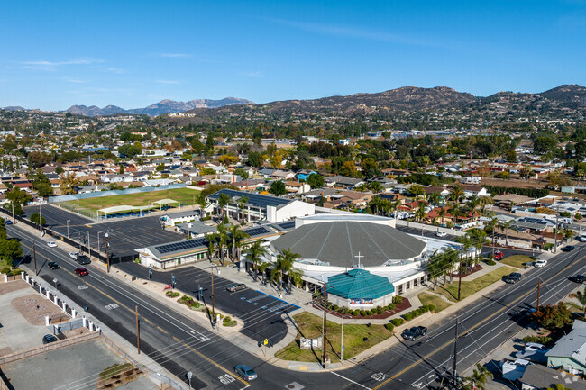 Christian Elementary share its campus with the El Cajon Wesleyan Church.