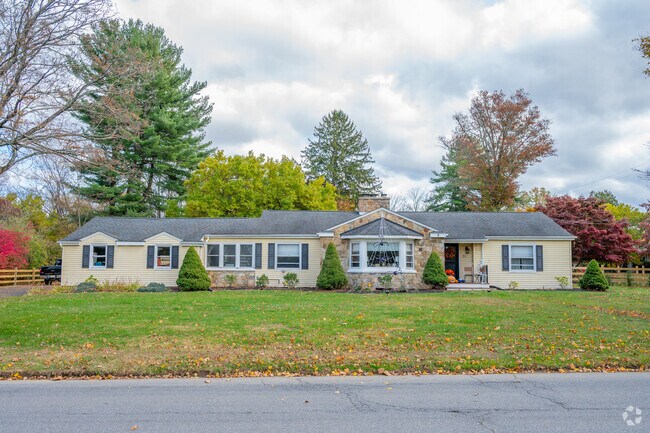 Ranch-style homes are common throughout Clinton Township neighborhoods.