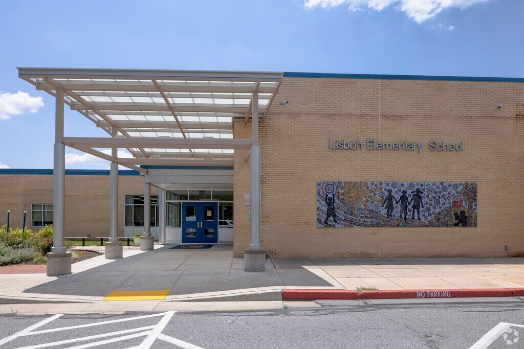 Welcome to Lisbon Elementary School in Outlying Howard County, MD.