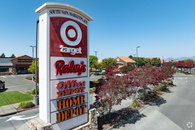 Stanly Ranch shopping nearby includes big-box stores like Target.