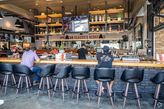 The Stand in Whittier, features indoor and outdoor seating.