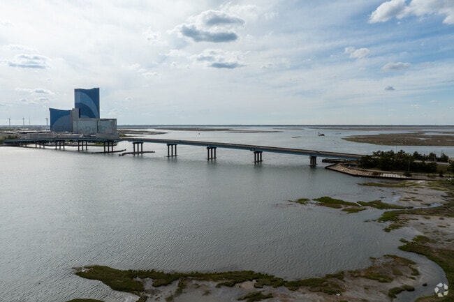The Brigantine Bridge provides the only vehicle access to Brigantine.