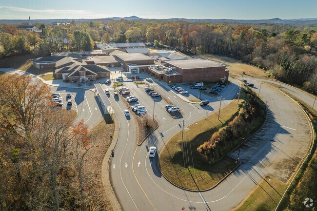 Students living in Holly Springs can go to Pickens Middle School.