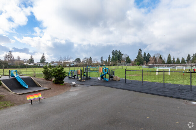 Browns Point Elementary School playground.