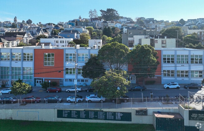 Harvey Milk Civil Rights Academy has a wonderful campus for its students.