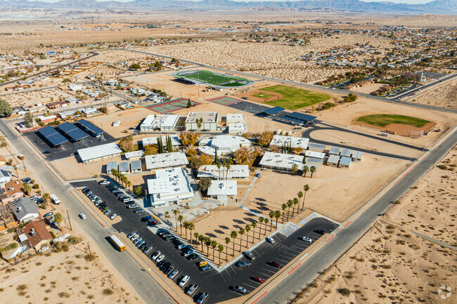 Twentynine Palms High School scores a B+ on Niche.