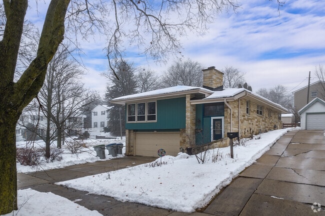 A modern home in the Valley Forge neighborhood.