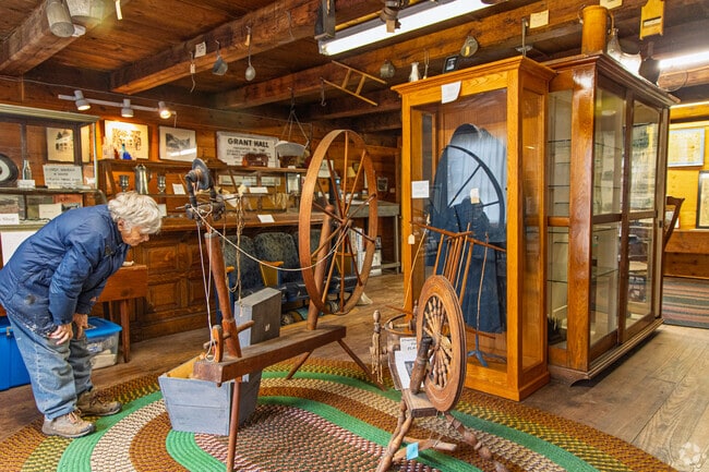 Grant Hall Museum features exhibits exploring Ossipee's history.