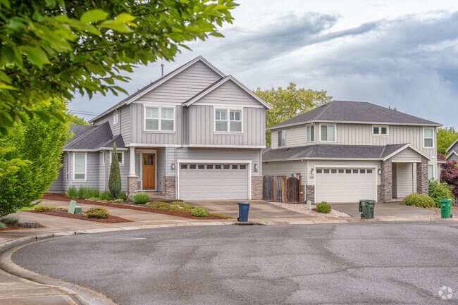 Their are pockets of Modern traditional homes within the established Triple Creek communities.