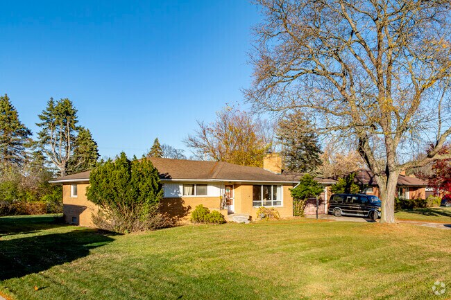 Ranch homes bring simpler floor plans to Southfield's residential streets.
