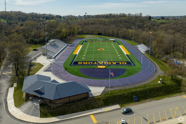 South Allegheny High School has a large athletic field stadium in the Liberty neighborhood.
