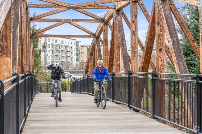 Westhill locals can enjoy endless miles of bike paths in the area.