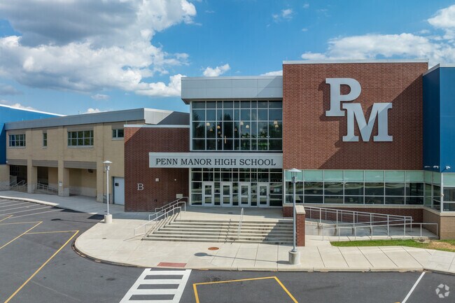 Penn Manor High School has around 1,600 students and serves Quaker Hills.
