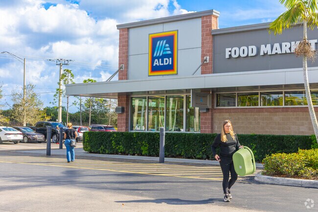Aldi is the preferred grocery store for Royal palm Beach residents.