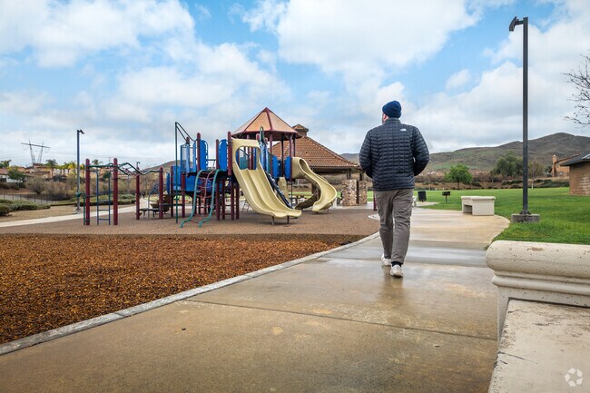 Stroll along the paths at Monument Ranch Park in South Perris.