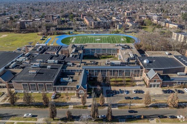 Hartford Public High School in Hartford, Connecticut.