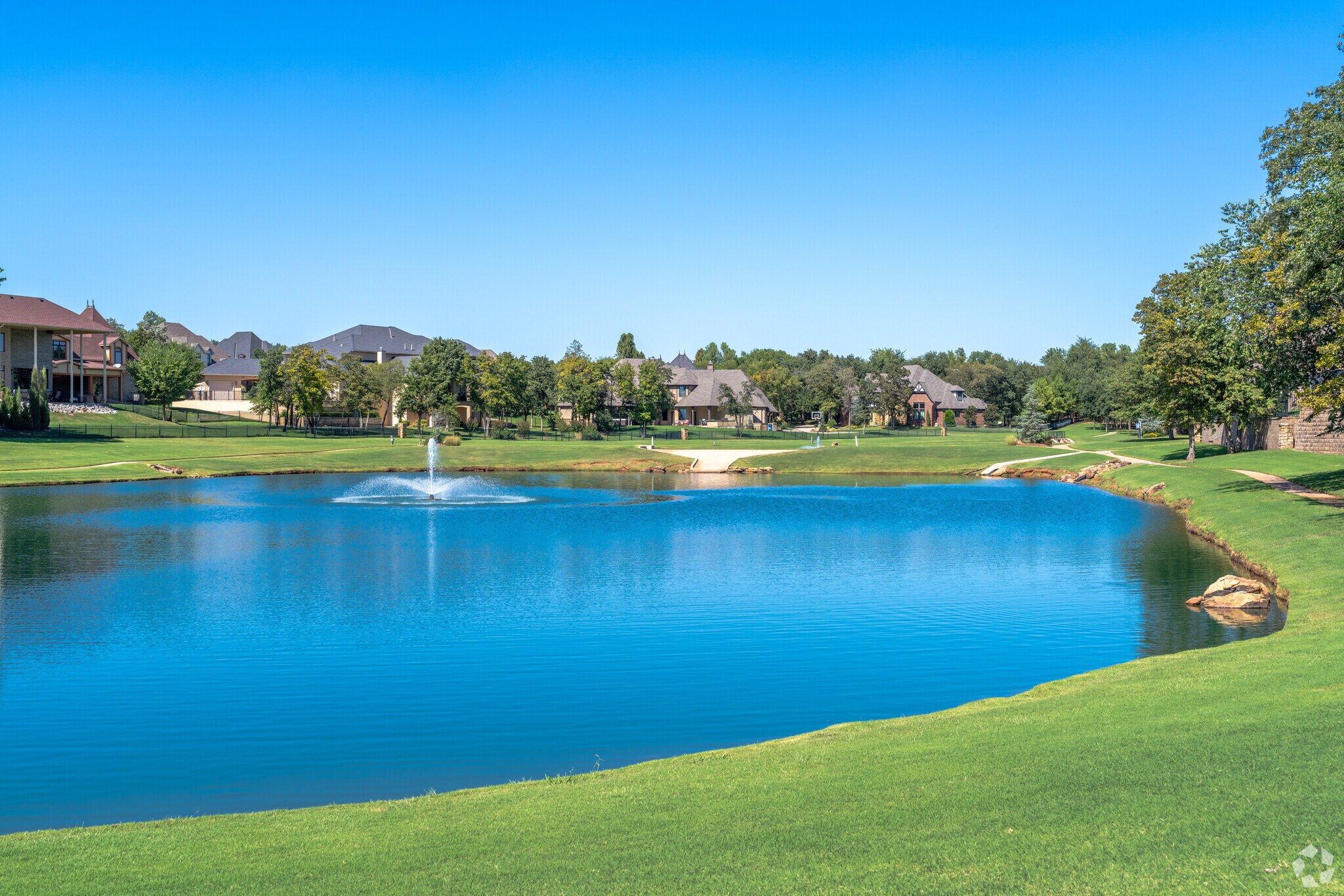 Pockets of green space, ponds and trails are webbed throughout Coffee Creek.
