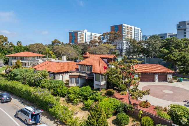 The UCSD seen from La Jolla Farms.