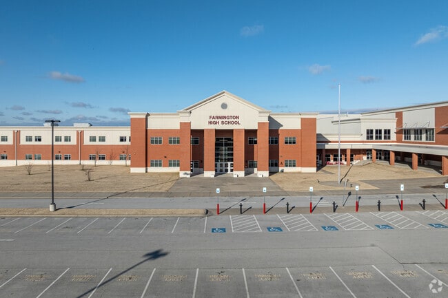 Farmington High School is part of the Farmington School District.