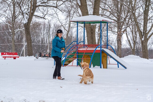 Putnam Park is a great park to take a stroll no matter what time of the year.