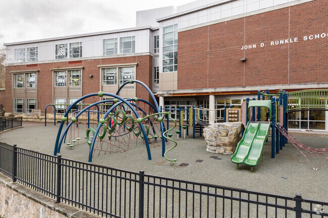 John D. Runkle School in Brookline serves students in grades PK-8.