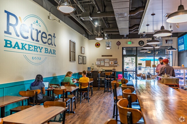 Mission Hills homeowners enjoy being steps from Retreat Bakery Bar, known for its gluten-free options and craft beverages.