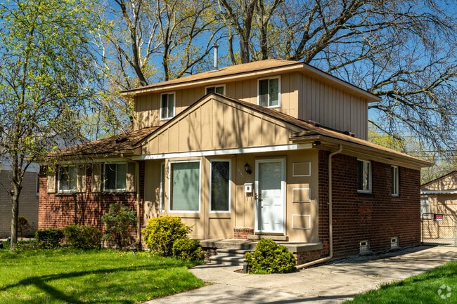 Homes in Harper Woods often feature shade from surrounding old growth trees.