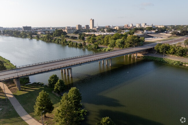 Several bridges connect Carver to downtown Waco.