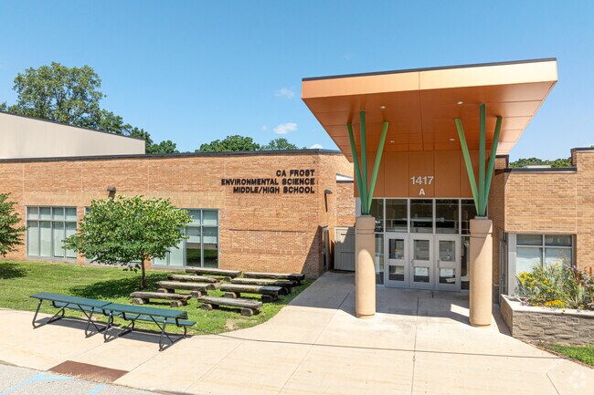 CA Frost Environmental Science Middle/High School encouraged it's students be engage in communal learning.