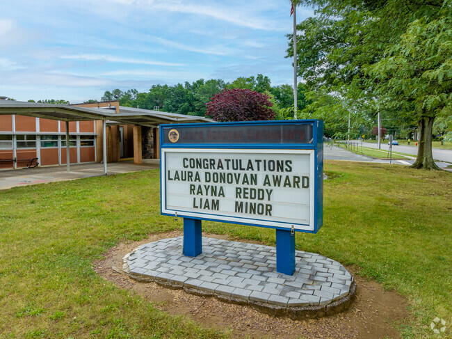 Students are recognized for their hard work at Laura Donovan Elementary School.