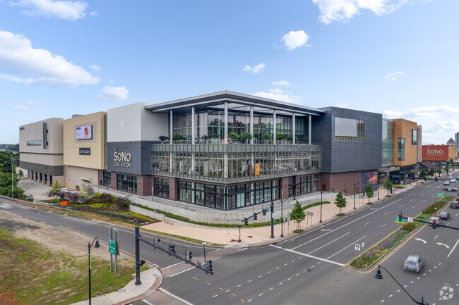 The SoNo Collection shopping mall in South Norwalk offers upscale shopping options like Sephora.