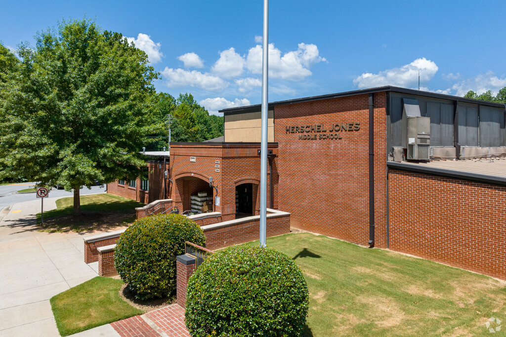 Built in 1901, Hershel Jones Middle School serves students in grades 6th through 8th.