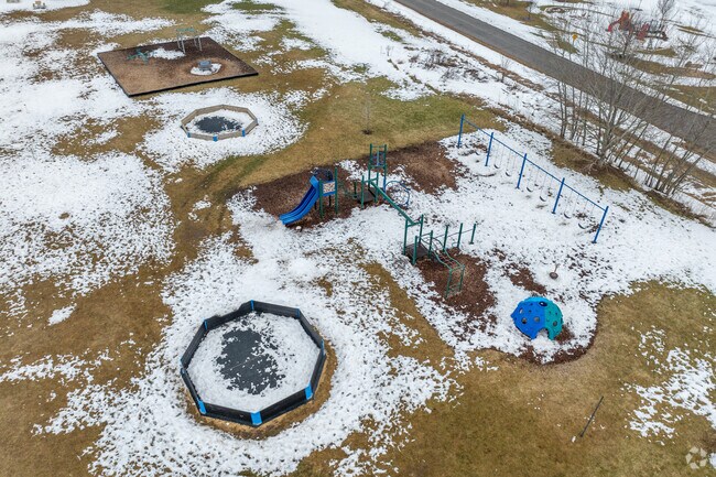 Westside Christian School in Middleton, WI has a few different play areas for the children.