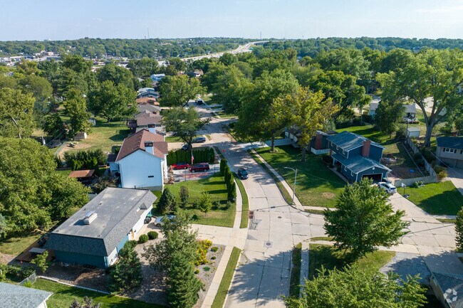 Shade trees line the streets of Brook Hollow.
