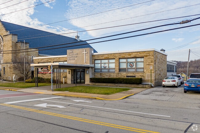 St. Sebastian Regional Catholic School is in the heart of town.
