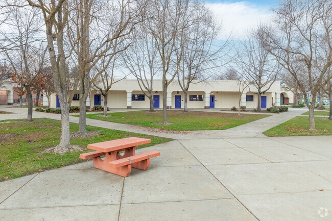 Maeola E. Beitzel Elementary School is a spacious campus.