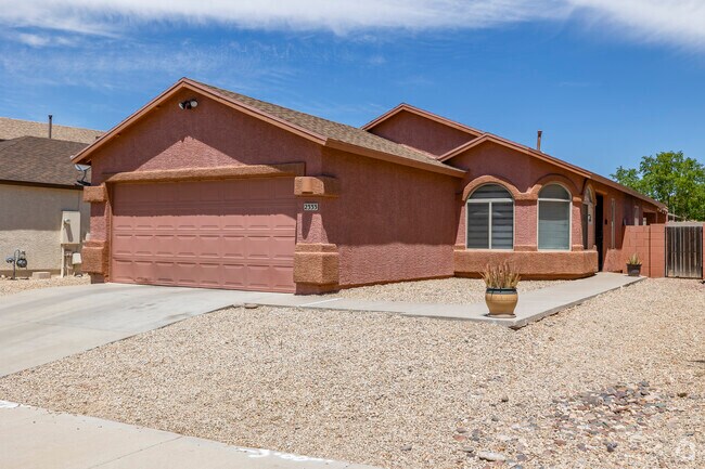 The single-family homes in Tres Pueblos blend modern design with Southwestern charm, offering residents a unique living experience.