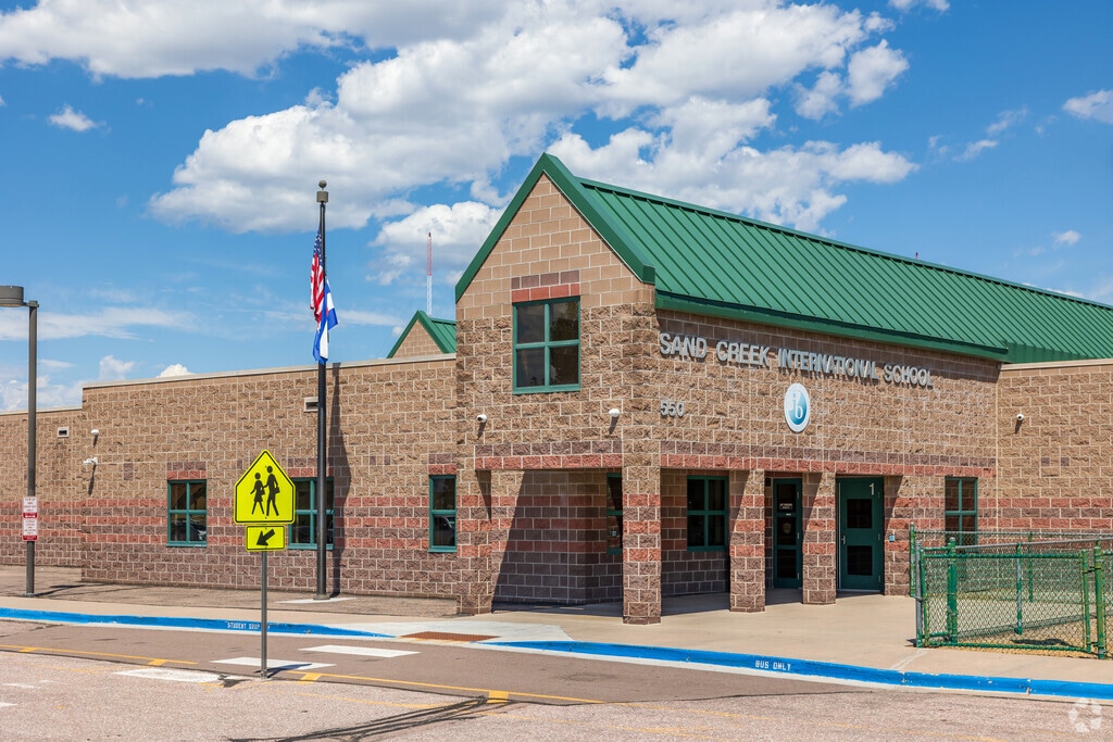 Sand Creek International Elementary School, in Gateway Park, is a diverse school.